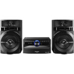 PANASONIC SCUX100EK Home audio-minisysteem CD MP3 Bluetooth 300W Rms Zwart