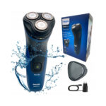 Philips 1000 series S1121/41 AquaTouch Roterend scheerapparaat Blauw Zwart