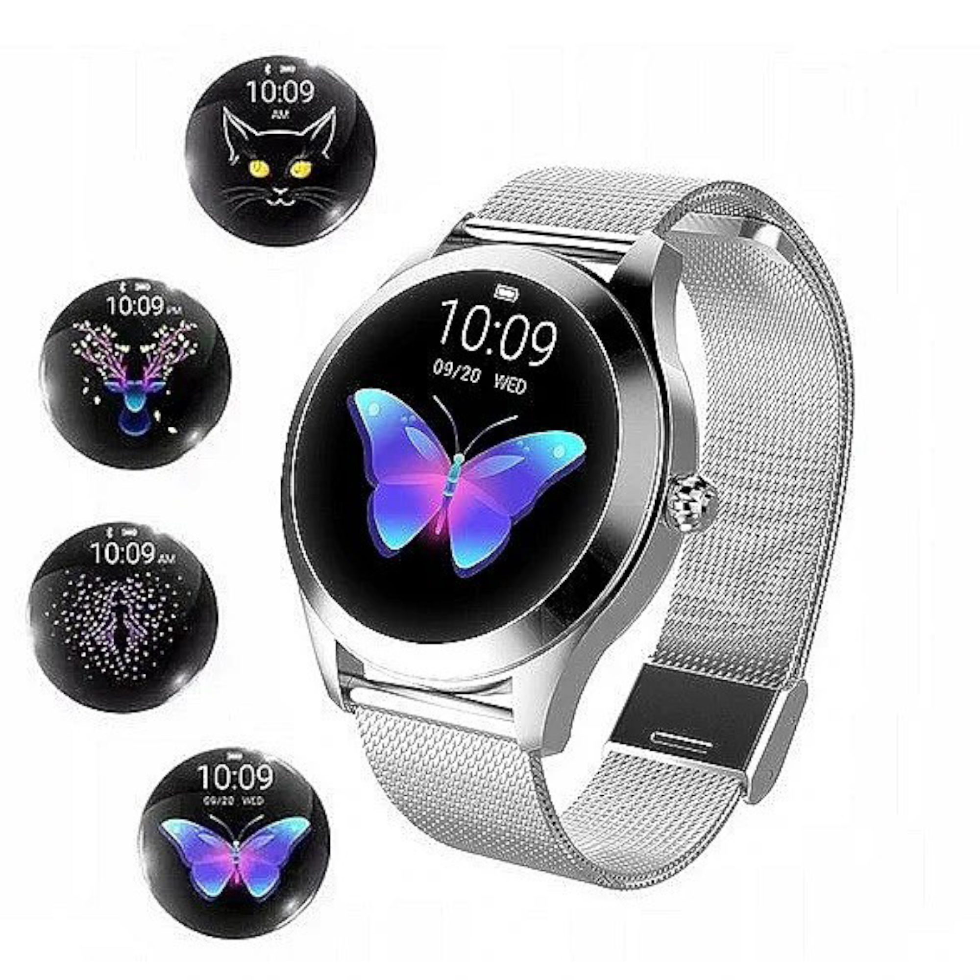 oromed7 Smartwatch OROMED Smart Lady zilver Multifunctionele Waterproof Bluetooth - Afbeelding 1