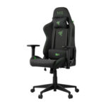 Razer by Zen Tarok Ultimate Essentials X Cloth Gaming armchair Padded seat Black, Green - Image 4