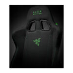 Razer by Zen Tarok Ultimate Essentials X Cloth Gaming armchair Padded seat Black, Green - Image 8