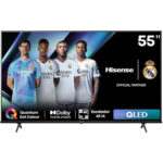 Hisense 55E7NQ QLED 55" 4K Ultra HD Smart TV Wifi Zwart - Afbeelding 4