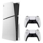 SONY PlayStation 5 Slim 1Tb Disk Edition + 2 DualSense Draadloze Controllers Bundel - Afbeelding 4