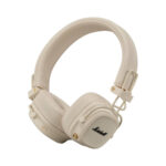 Marshall Major V Bluetooth On Ear Headphones Wireless White Cream - Image 5