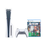 Sony PlayStation 5 Disk Slim + EA Sports FC 26 Bundle 1 TB Wi-Fi Black White - Image 2
